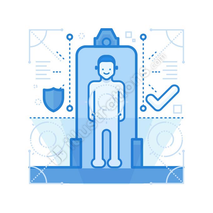 security check illustration