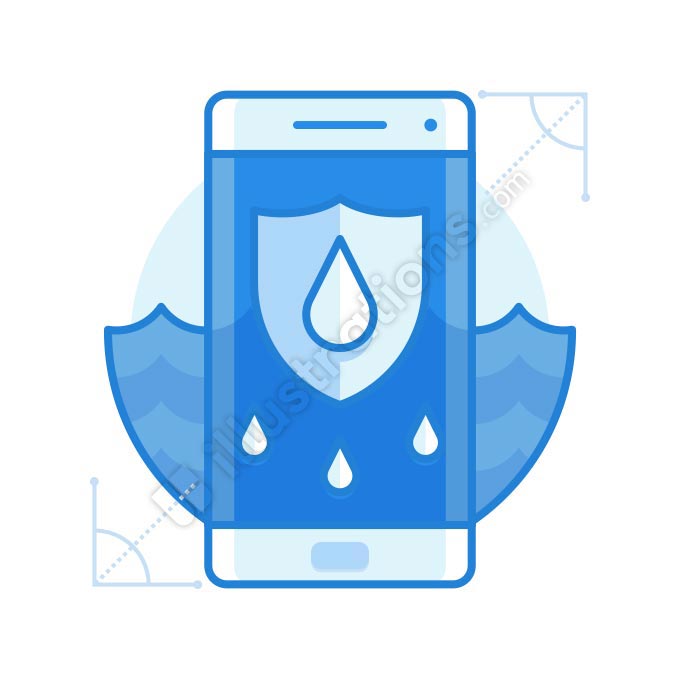waterproof illustration